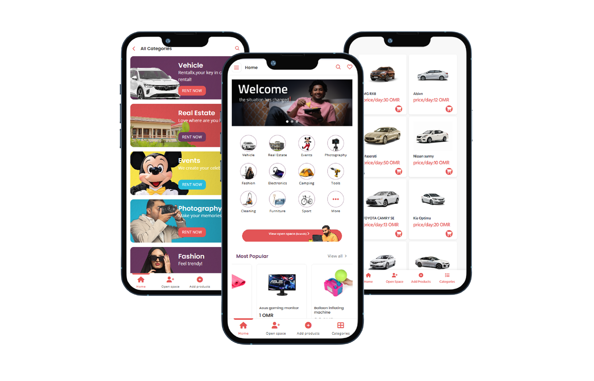 RentallX Application